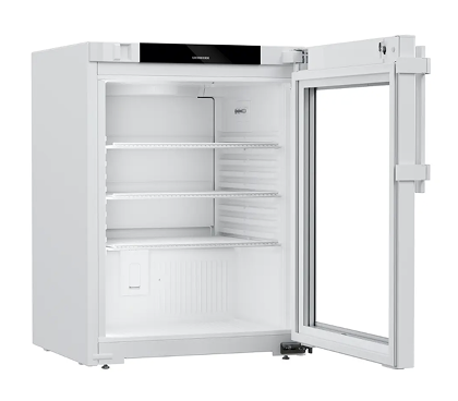 Liebherr SRTvh 1511 laboratory refridgerator, 3 °C ... +16 °C, 97 L, DIN 13277 compliant, plastic inner liner, glass door Liebherr SRTvh 1511 laboratory refridgerator, 3 °C ... +16 °C, 97 L, DIN 13277 compliant, plastic inner liner, glass door