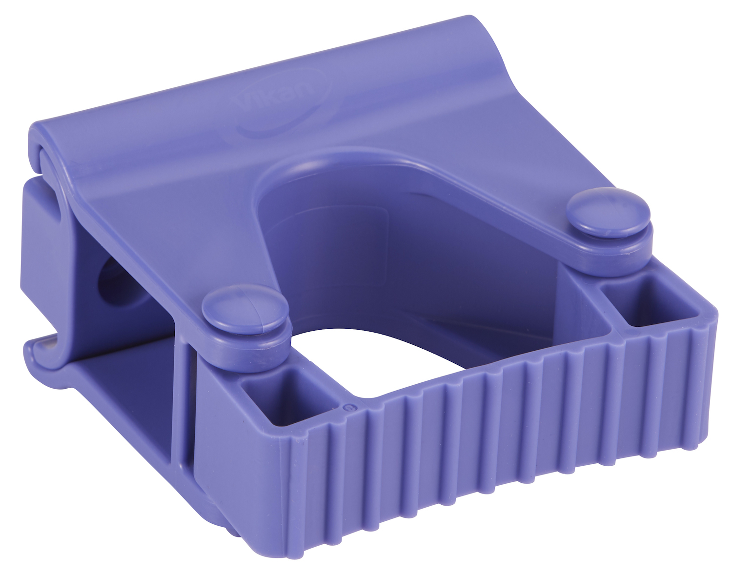 Vikan Hygienic Wall Bracket, Grip Band Module, 83 mm, Purple