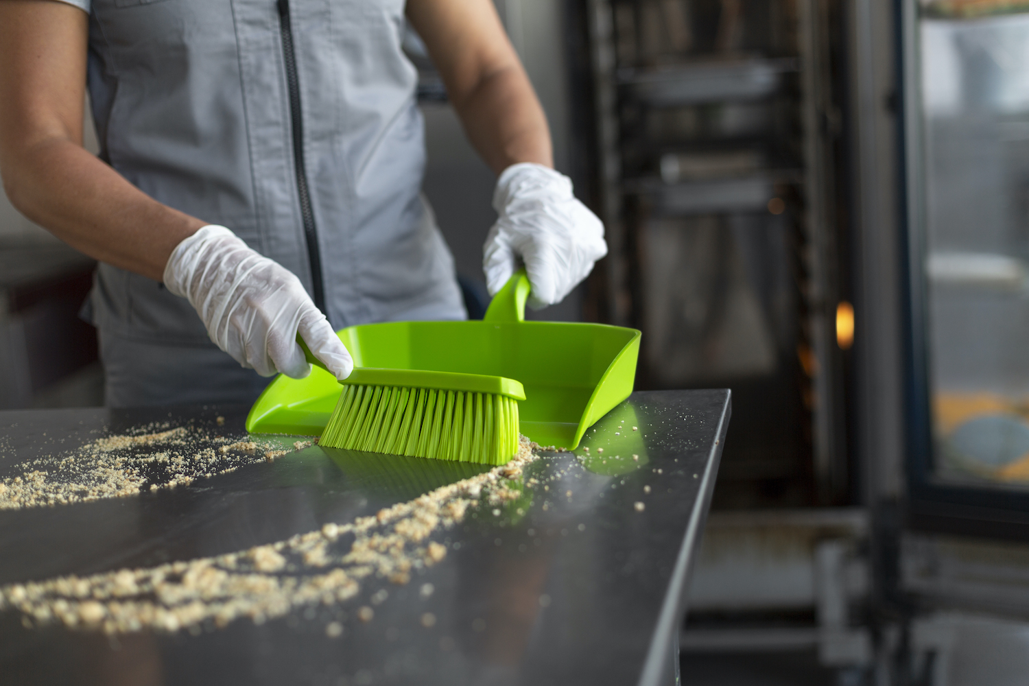 Dustpan, 330 mm, , Lime