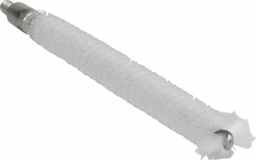 Tube Brush f/flexible handle 53515 or 53525, Ø12 mm, 200 mm, Medium, White
