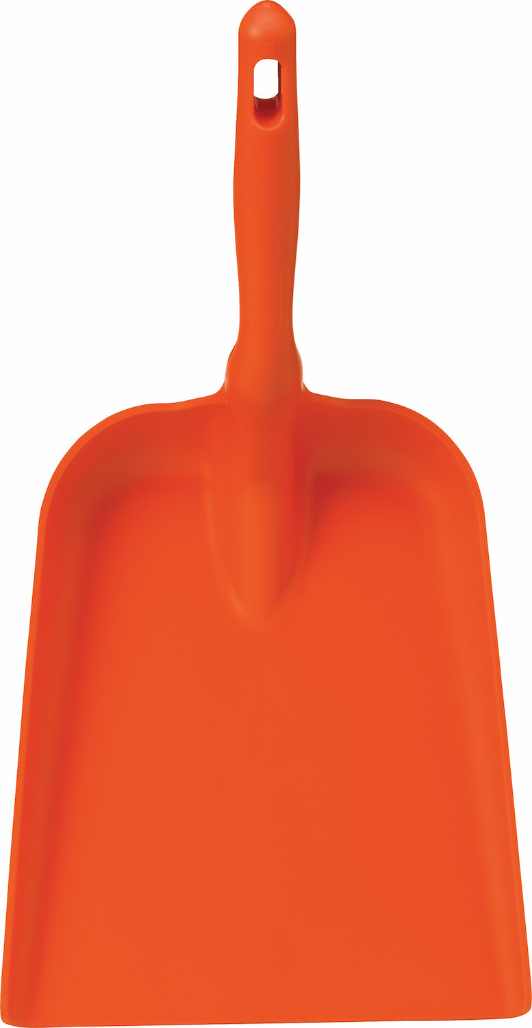 Hand shovel, 550 mm, , Orange