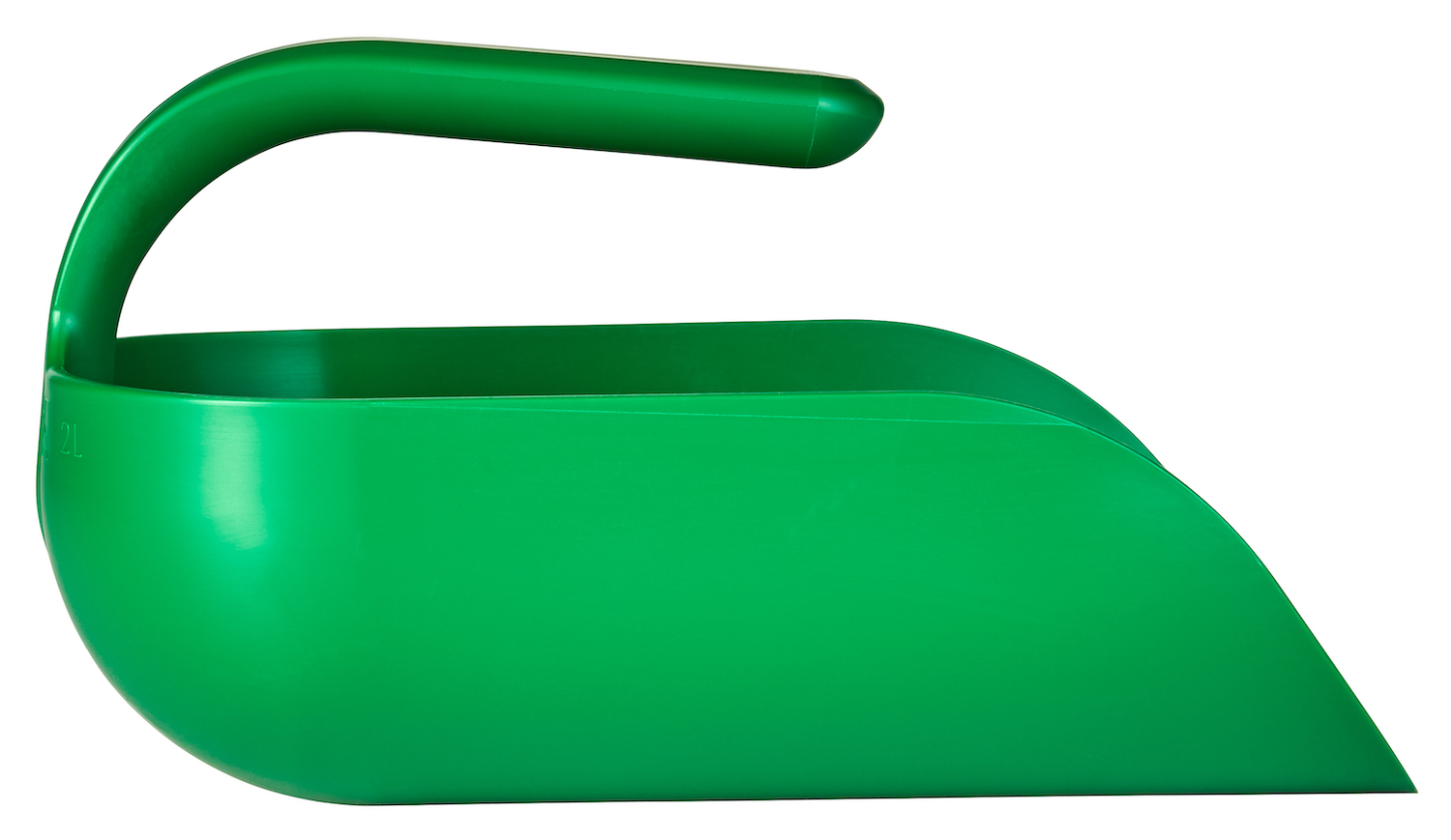 Ergonomic scoop, 2 litre, , Green