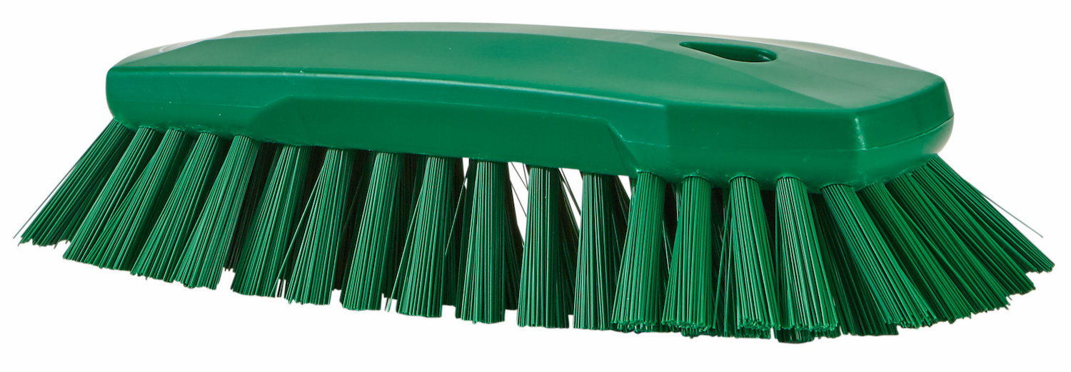 Vikan Hand Brush XL, 240 mm, Very hard, Green