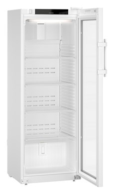 Liebherr SRFvg 3511 laboratory refridgerator, +3 °C to +16 °C, 367 L, (mm) 597 x 654 x 1684, fan-assisted cooling, plastic inner liner, glass door Liebherr SRFvg 3511 laboratory refridgerator, +3 °C to +16 °C, 367 L, (mm) 597 x 654 x 1684, fan-assisted cooling, plastic inner liner, glass door