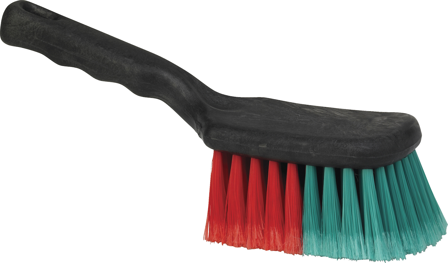 Vikan Vehicle Brush w/Short Handle, 275 mm, Soft/split, Black