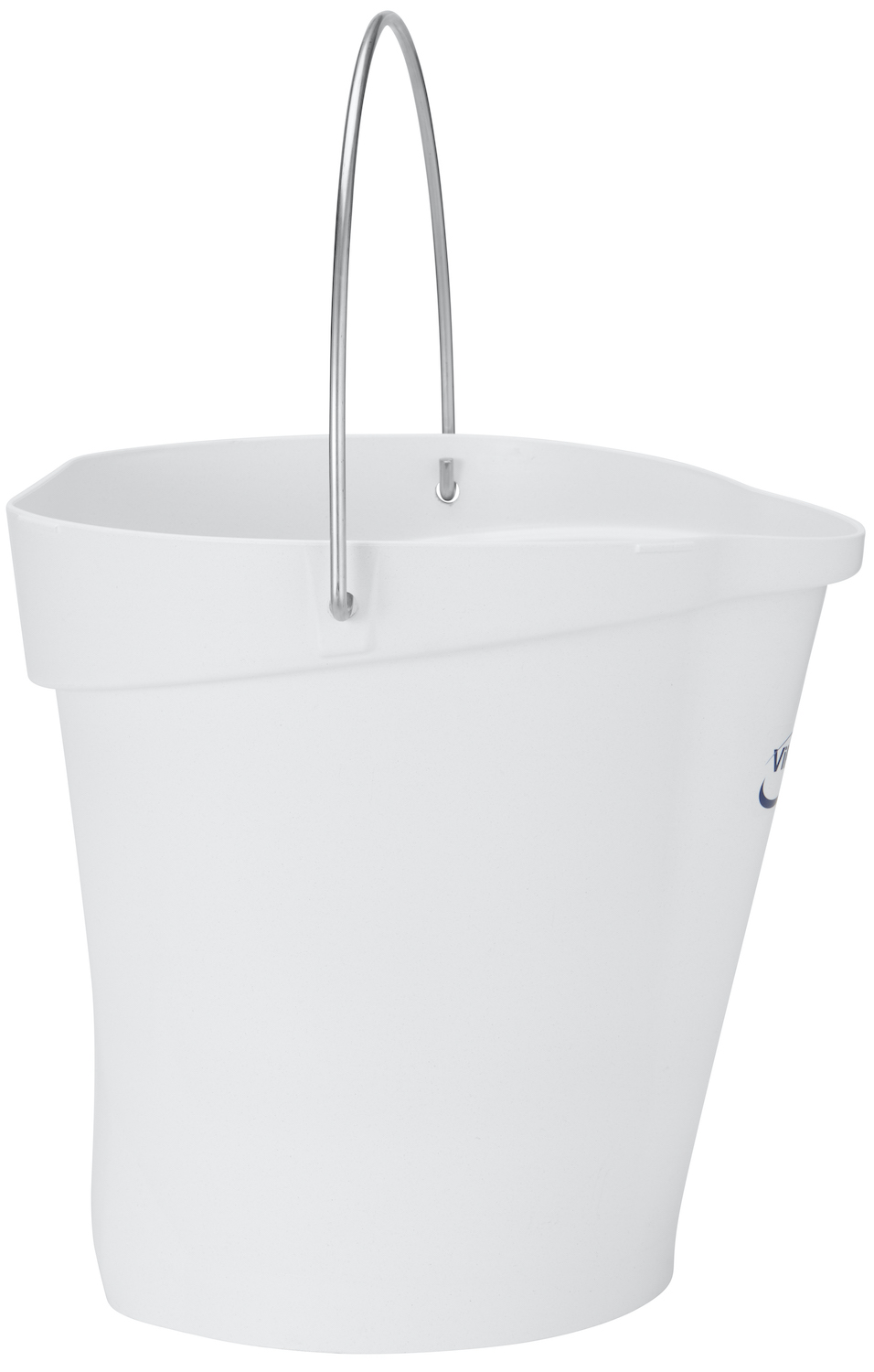 Vikan Bucket, Metal Detectable, 12 Litre, White