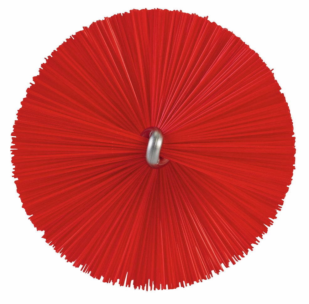 Tube Brush, Ø50 mm, 510 mm, Medium, Red