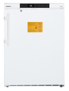 Liebherr LGUex 1500 laboratory freezer, −9 °C ... −26 °C, 129 L, Comfort electronic controller, spark-free interior, steel door