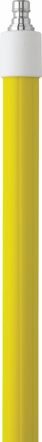 Aluminium Telescopic waterfed Handle w/metal coupling, 1600 mm, , Yellow