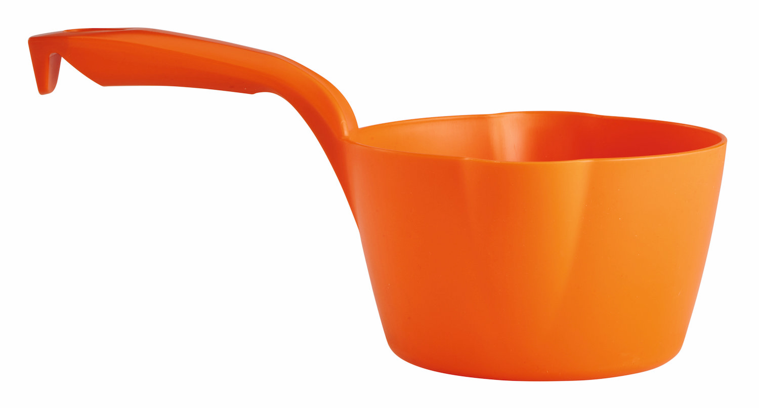 Vikan Round Bowl Scoop, 295 mm, , Orange