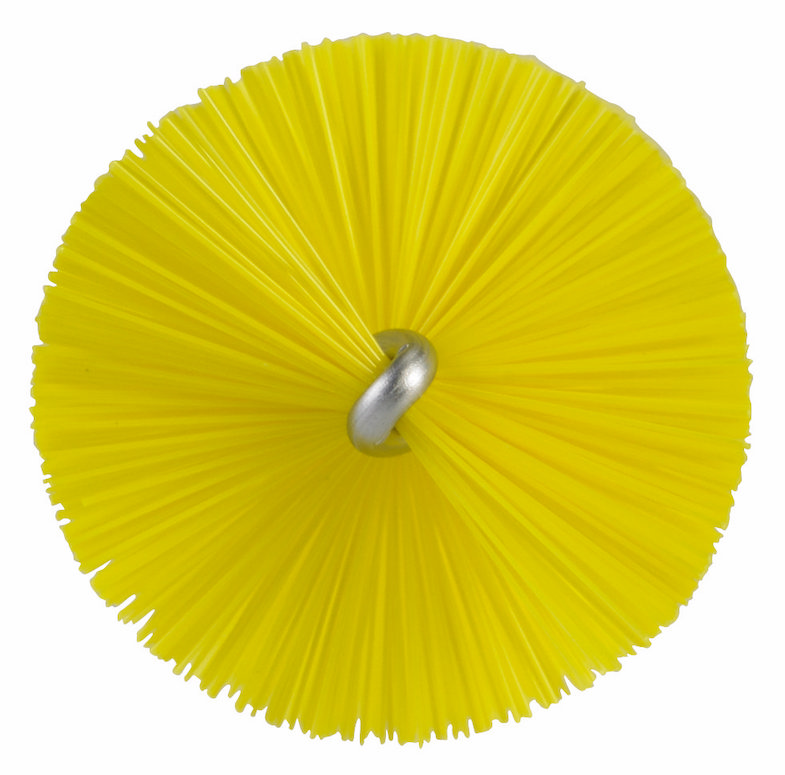 Tube Brush, Ø40 mm, 510 mm, Hard, Yellow