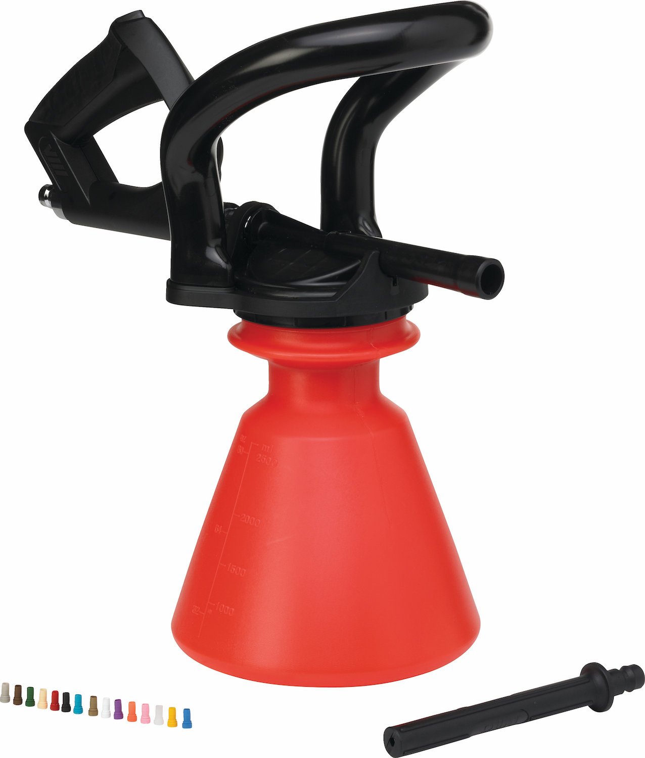 Ergo foam sprayer, incl. jet spray, 290 mm, , Red