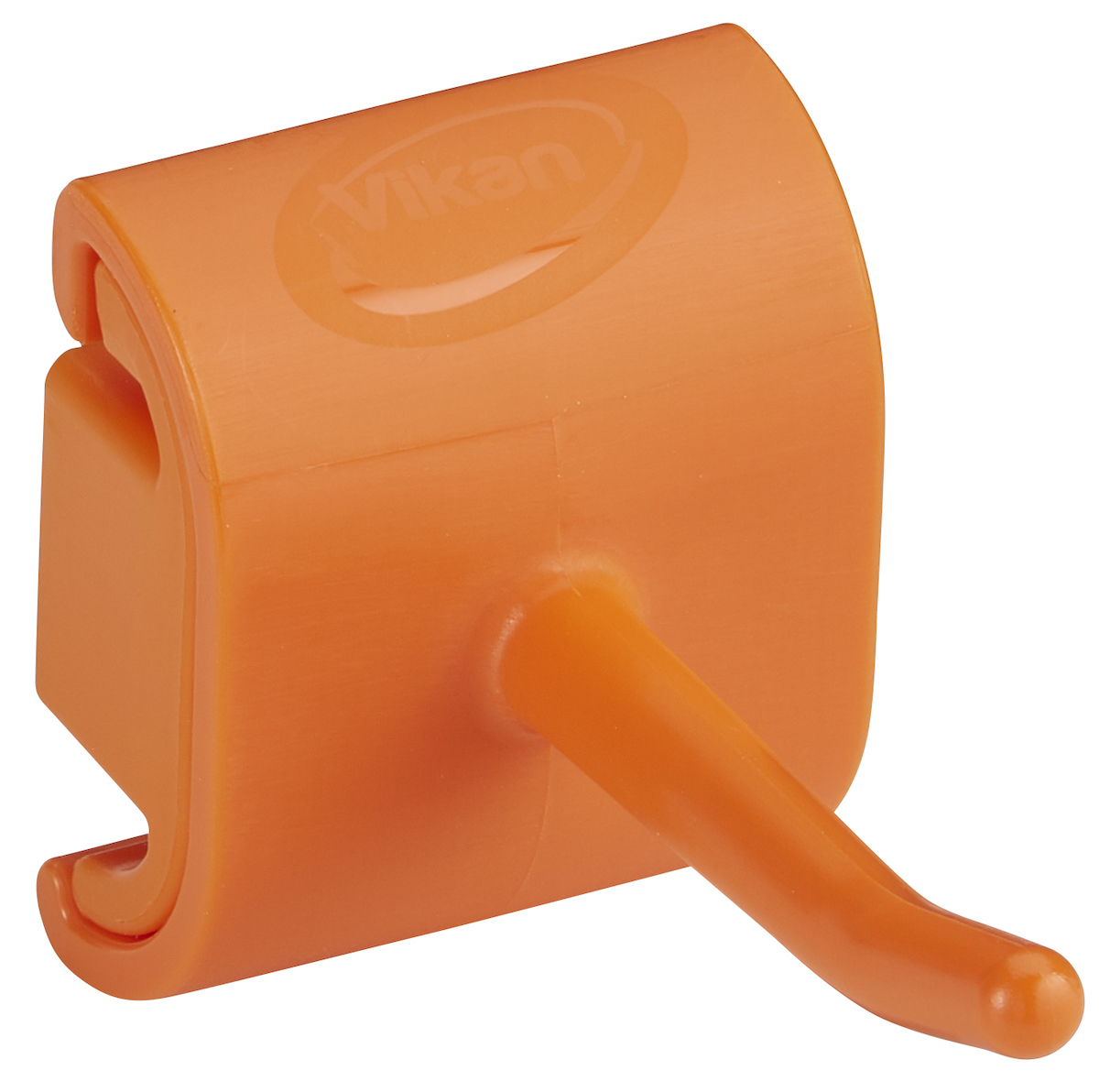 Vikan Hygienic Wall Bracket, Single Module, 41.5 mm, Orange