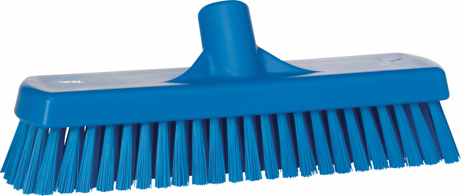 Wall-/Floor Washing Brush, 305 mm, Hard, Blue