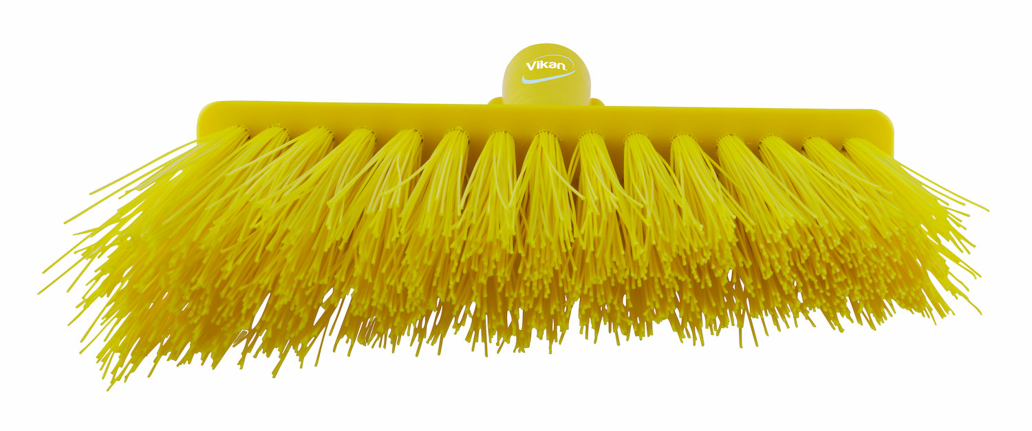 Broom, Angle Cut, 290 mm, Very hard, Yellow