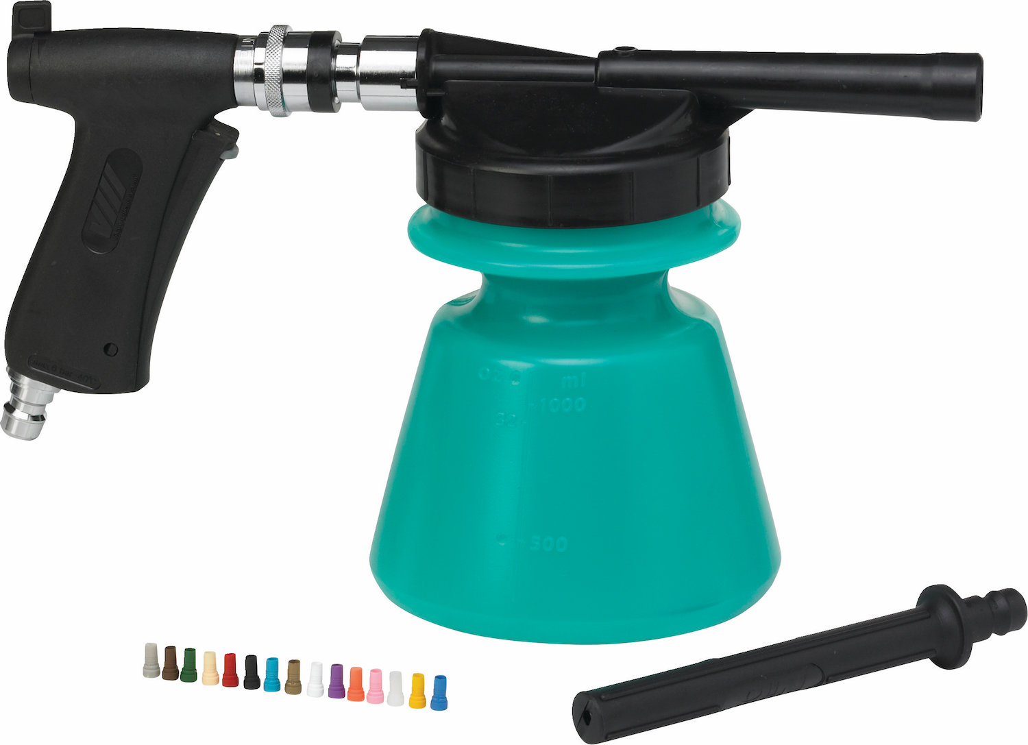 Foam sprayer incl. jet spray, 290 mm, , Green