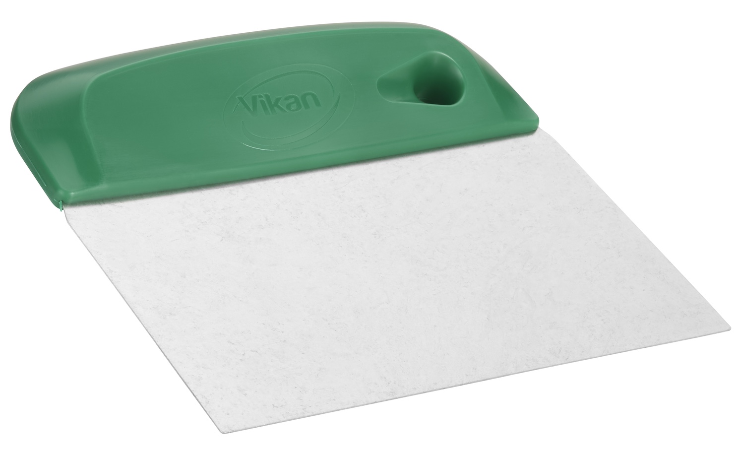 Vikan Dough Cutter/Scraper, Stainless Steel Blade, Flexible, 146 mm, Green