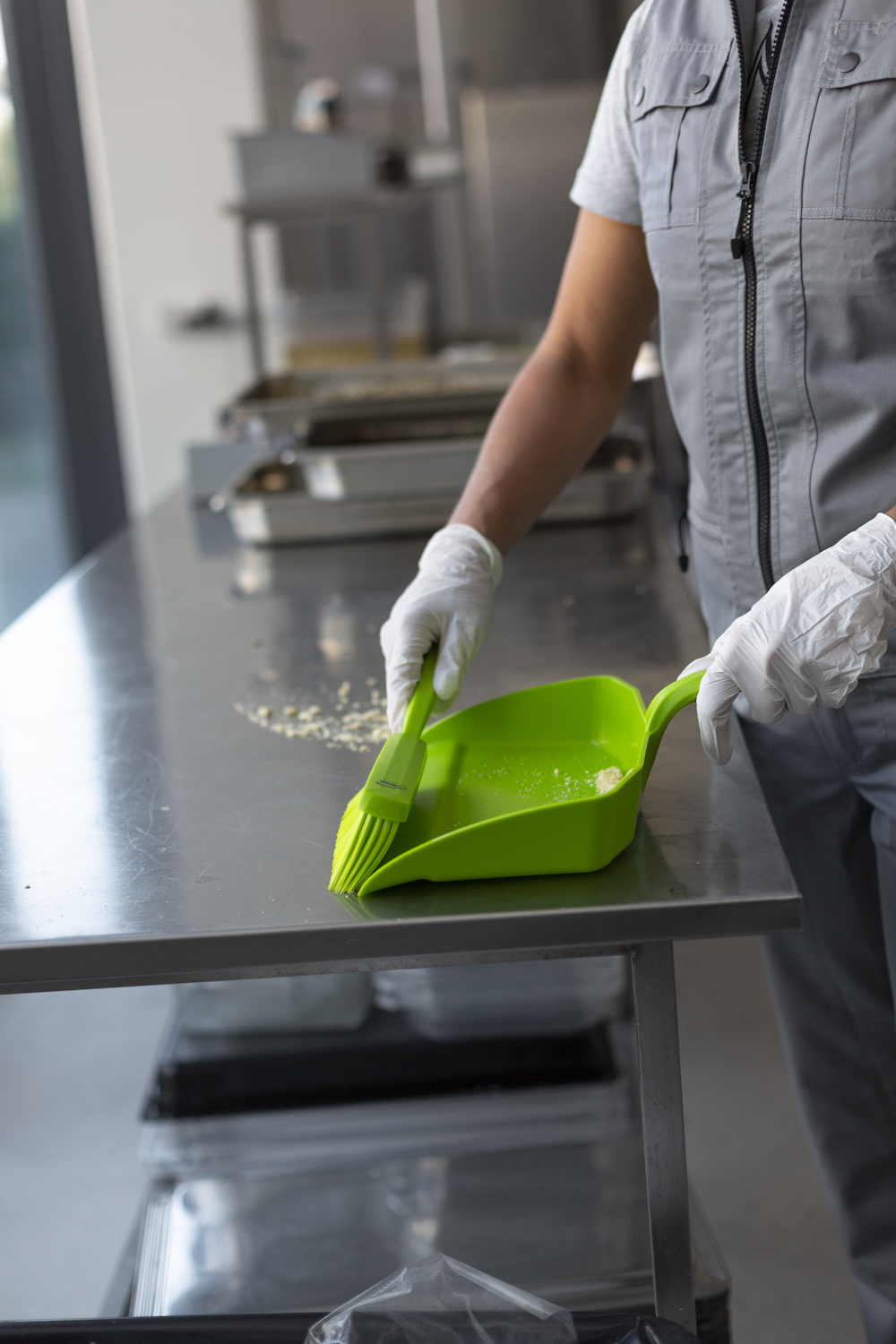 Dustpan, 330 mm, , Orange