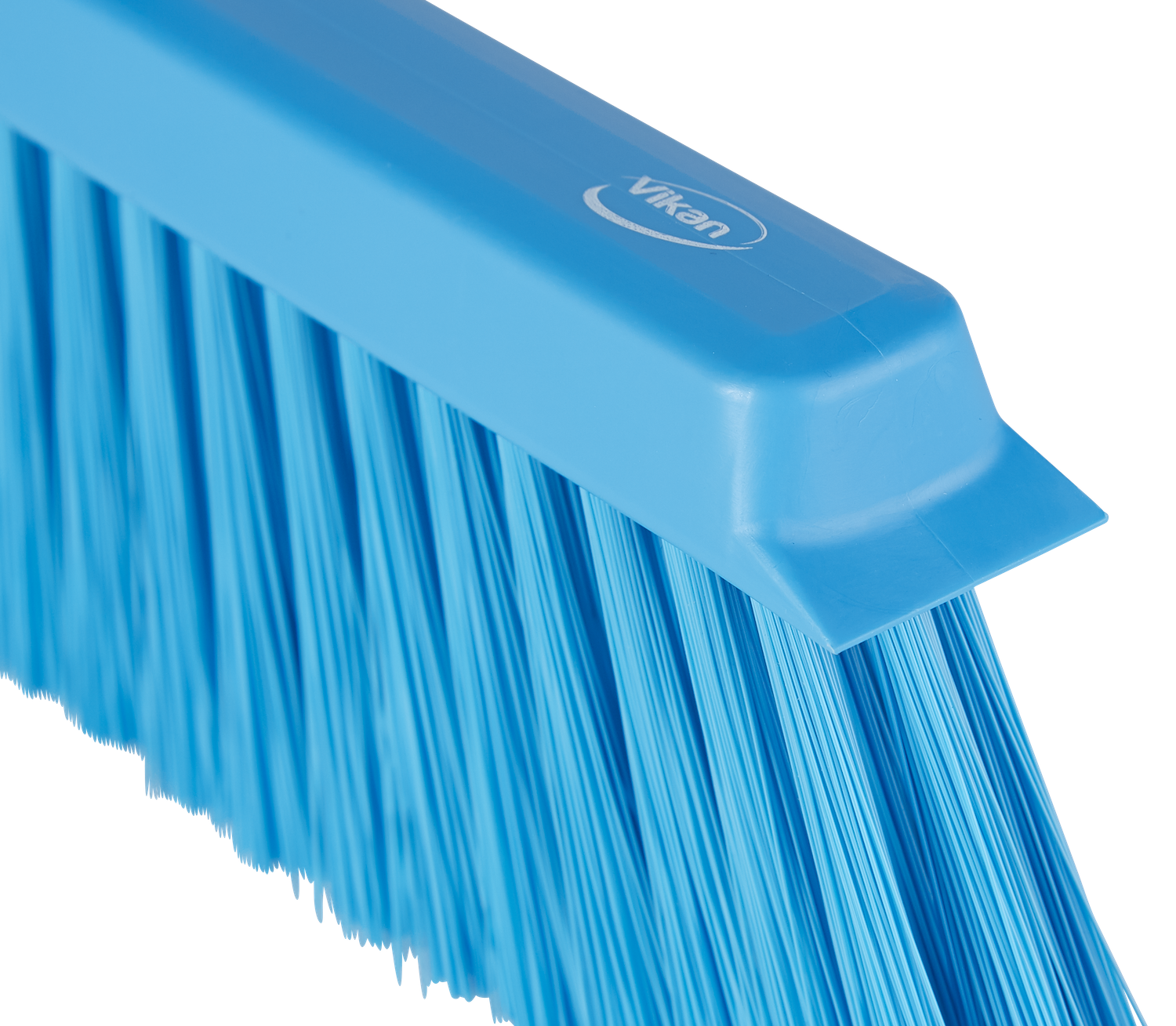 Vikan Dustpan Broom with Angled Thread, 250 mm, Medium, Blue