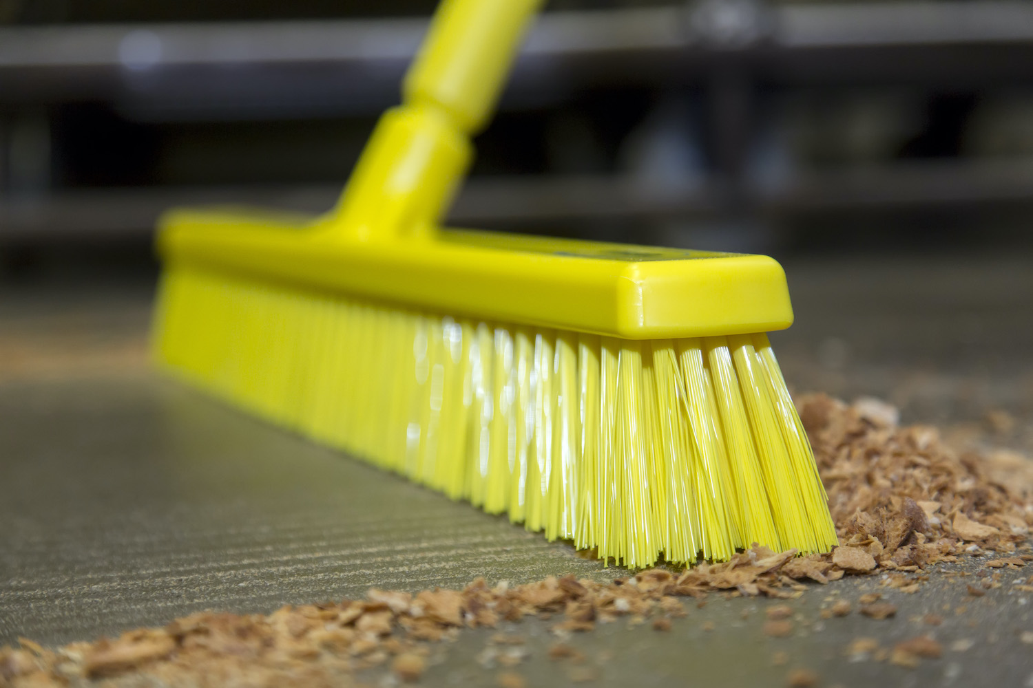 Broom, 410 mm, Soft/hard, Orange