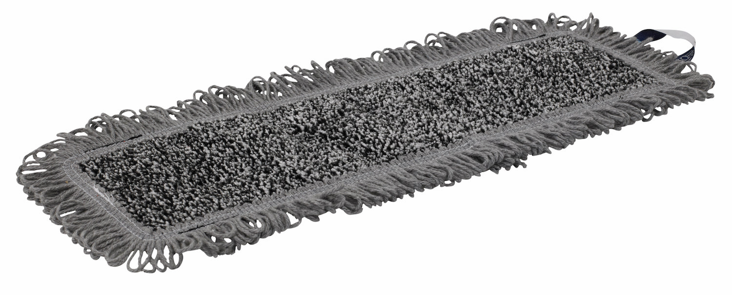 Vikan Wet Scrub mop, 450 mm, , Grey