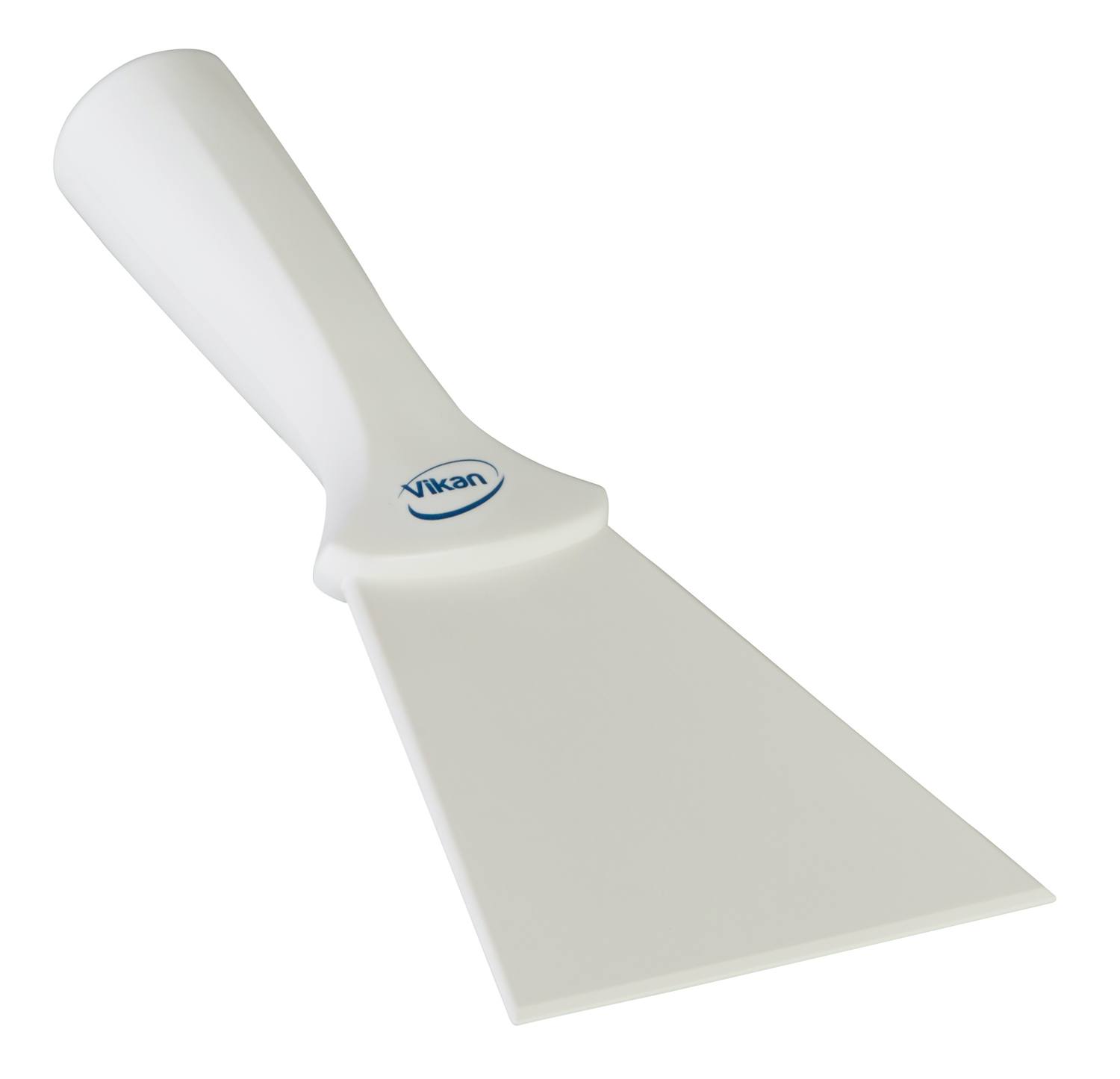 Nylon Scraper with Threaded Handle, 100 mm, White