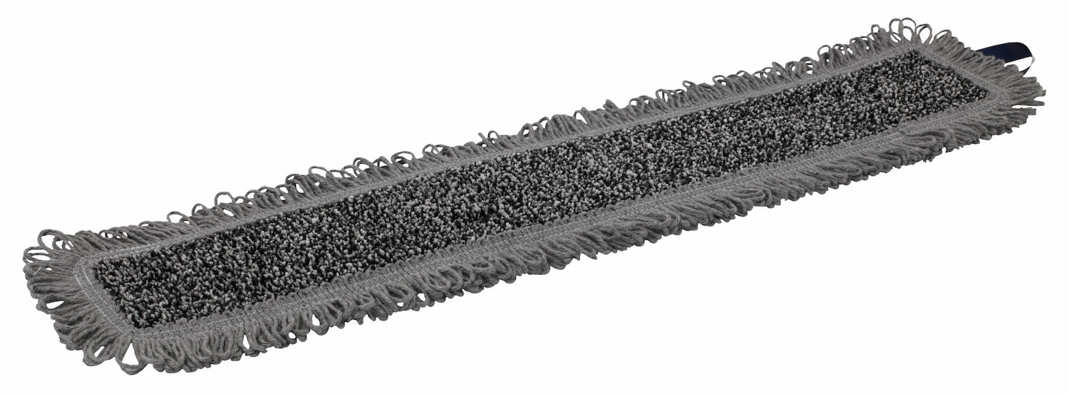 Vikan Wet Scrub mop, 630 mm, , Grey