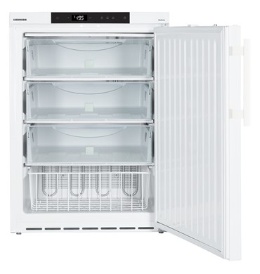 Liebherr LGUex 1500 laboratory freezer, −9 °C ... −26 °C, 129 L, Comfort electronic controller, spark-free interior, steel door