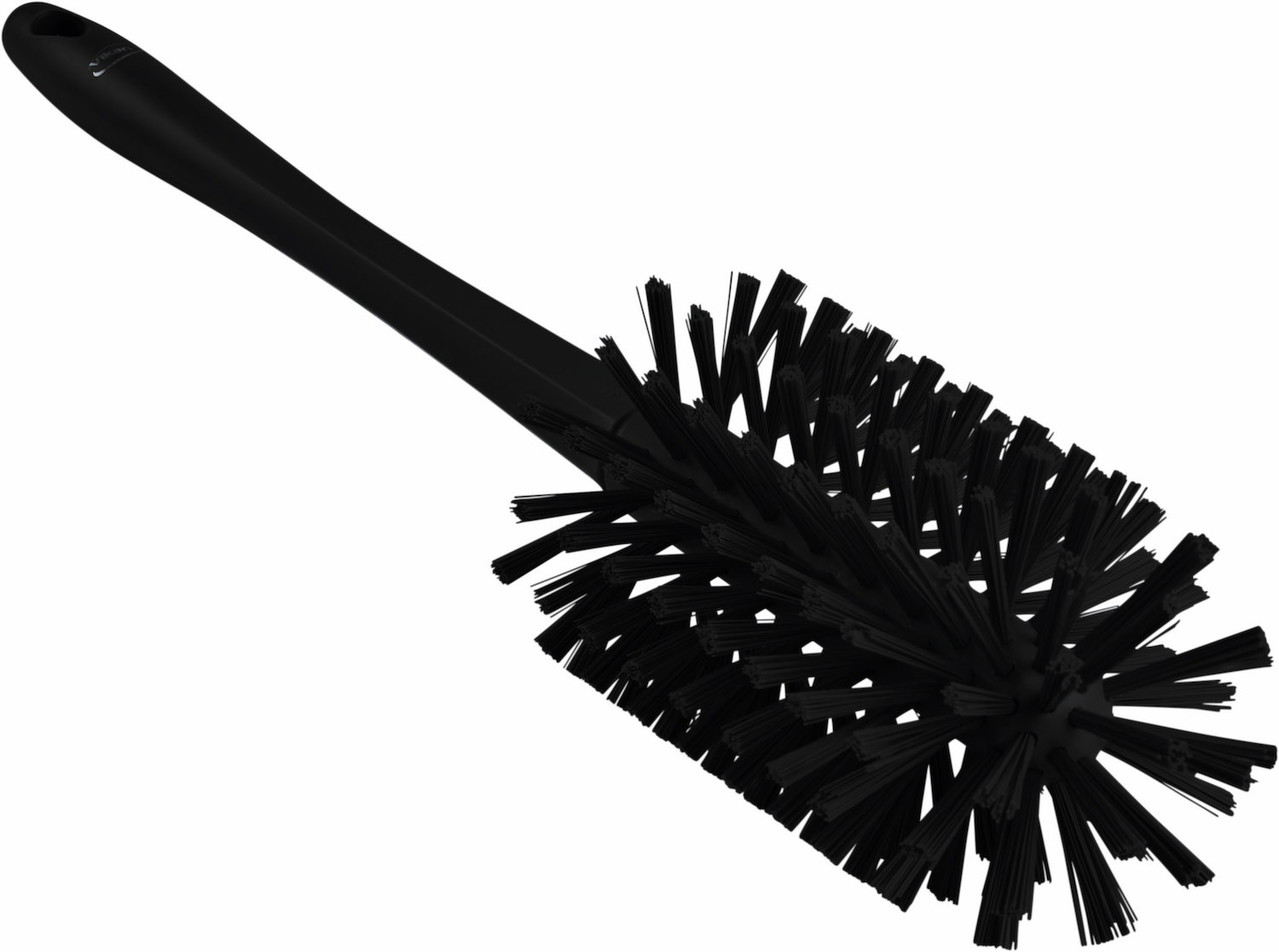 Pipe Brush w/handle, one piece, Ø90 mm, 430 mm, Medium/hard, Black