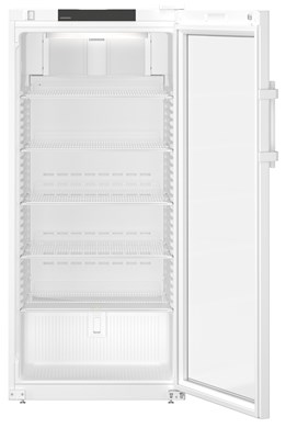 Liebherr SRFvg 5511 laboratory refridgerator, 3 °C ... +16 °C, 440 L, fan-assisted cooling, plastic inner liner, glass door