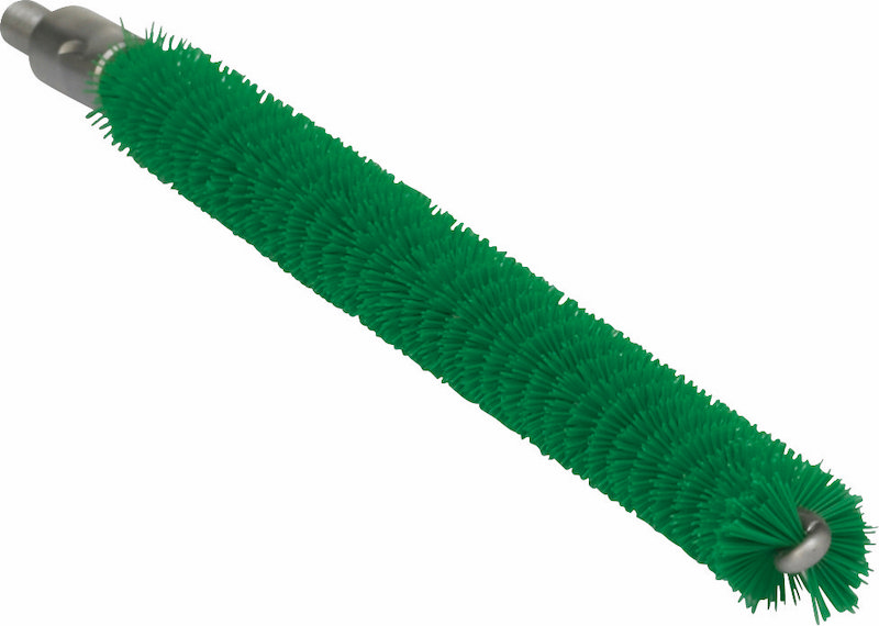 Tube Brush f/flexible handle 53515 or 53525, Ø12 mm, 200 mm, Medium, Green