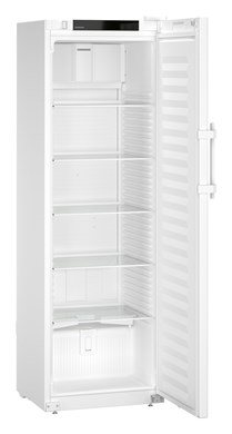 Liebherr SRFfg 4001 laboratory refridgerator, +3 °C to +16 °C, 394 L, (mm) 597 x 654 x 1884, fan-assisted cooling, spark-free interior, steel door