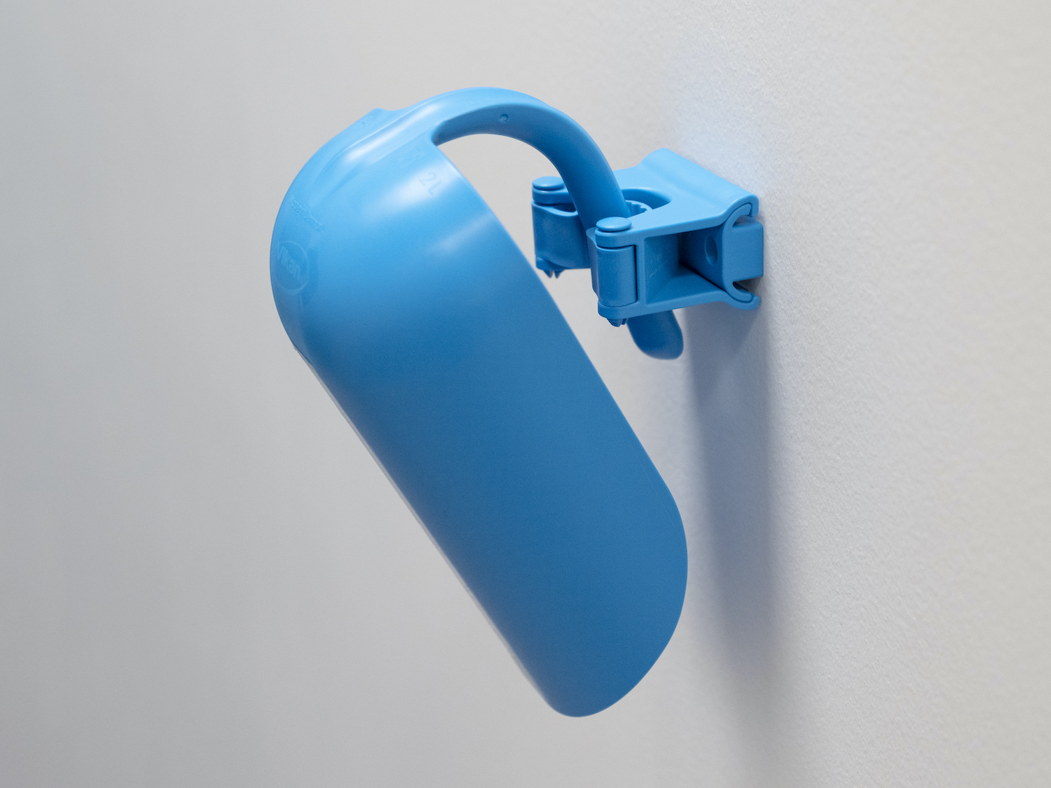 Vikan Hygienic Wall Bracket, Grip Band Module, 83 mm, Blue