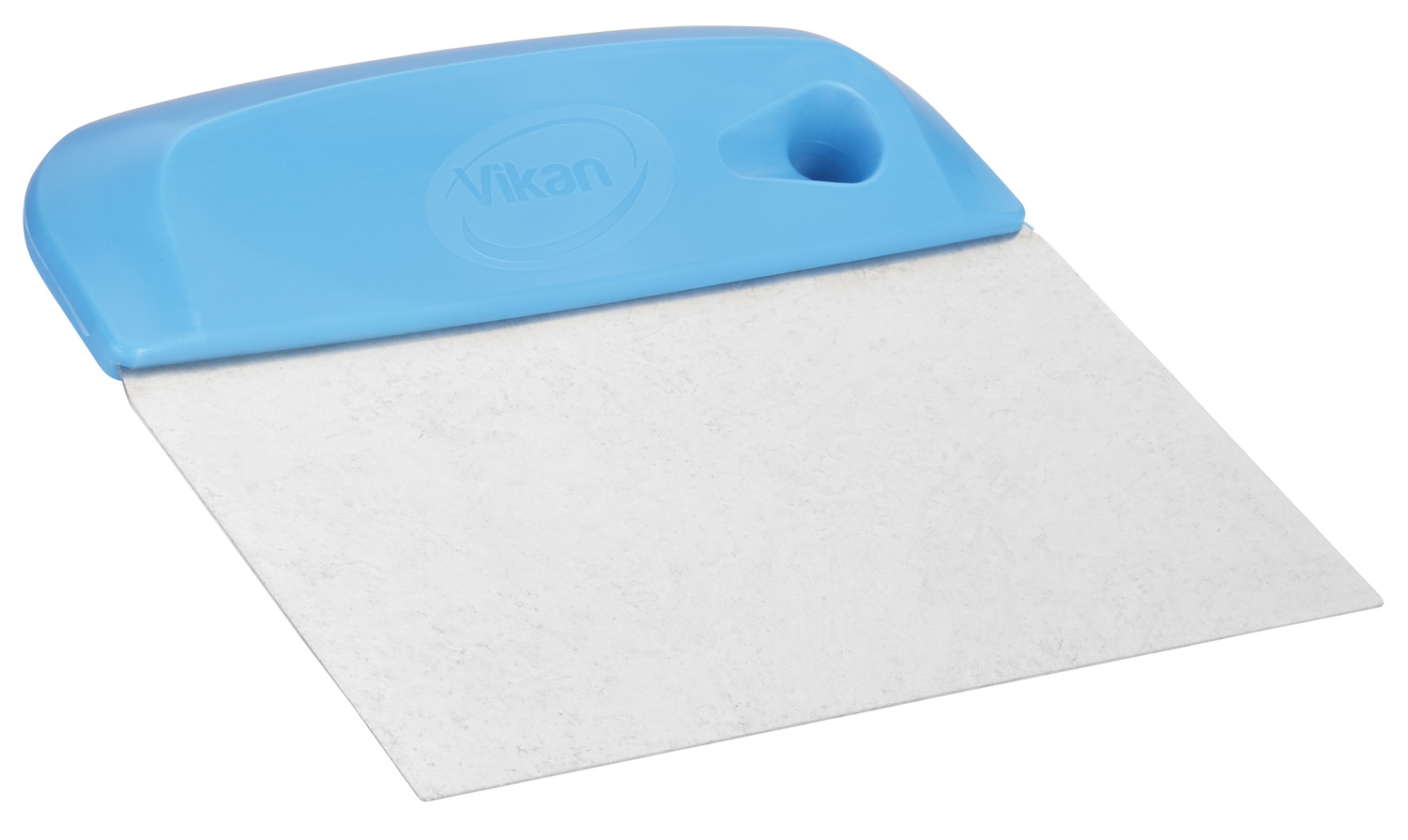 Vikan Dough Cutter/Scraper, Stainless Steel Blade, Flexible, 146 mm, Blue