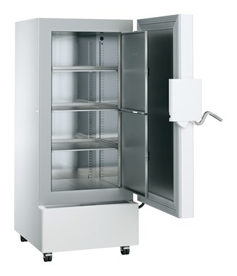 Liebherr SUFsg 5001 ultra-low temperature freezer, −40 °C to −86 °C, 491 L, (mm) 920 x 1082 x 1966, air cooling, steel door Liebherr SUFsg 5001 ultra-low temperature freezer, −40 °C to −86 °C, 491 L, (mm) 920 x 1082 x 1966, air cooling, steel door