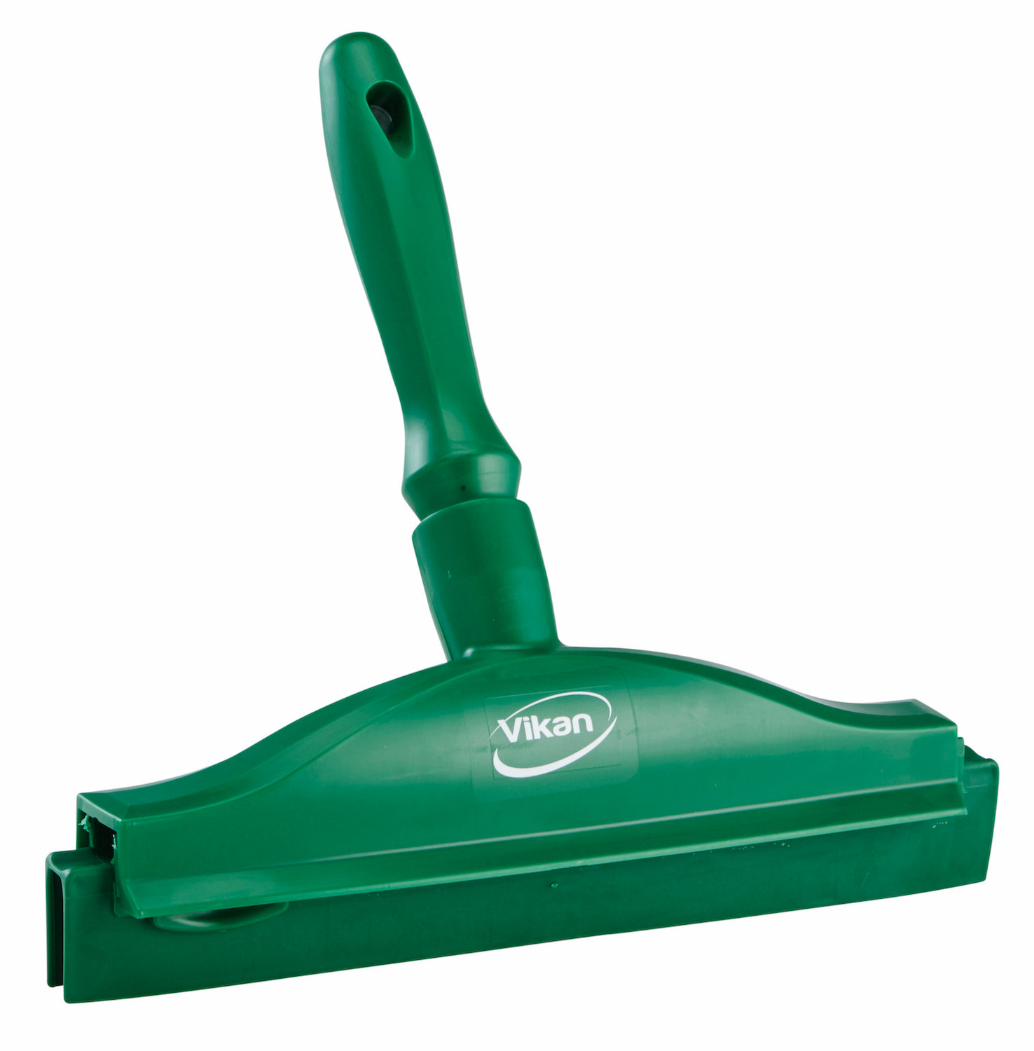 Hygienic Hand Squeegee w/replacement cassette, 250 mm, , Green