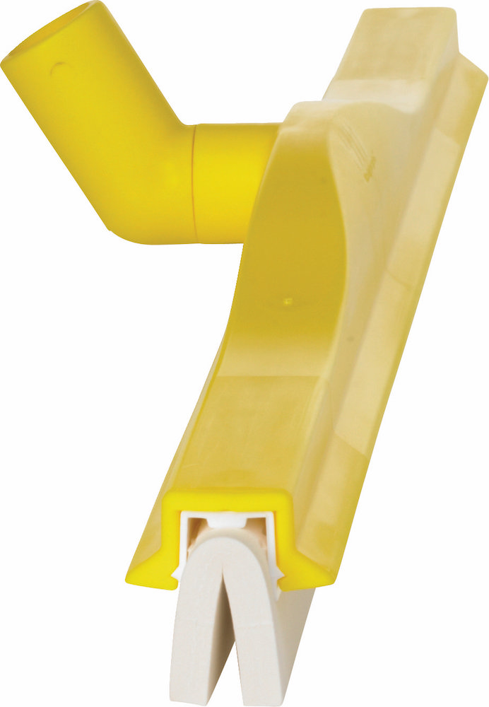 Revolving Neck Floor squeegee w/Replacement Cassette, 600 mm, , Yellow