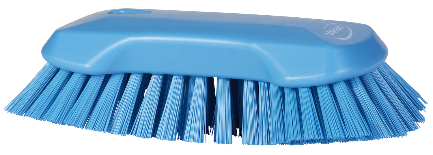 Vikan XL Hand Brush, 230 mm, Very hard, Blue