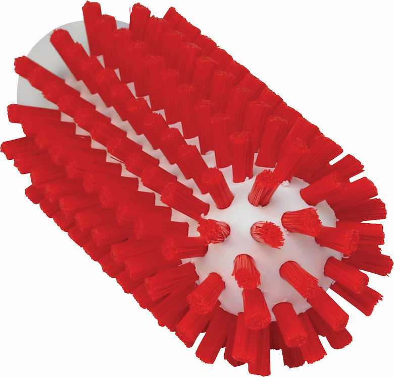 Pipe Cleaning Brush f/handle, Ø50 mm, 140 mm, Hard, Red