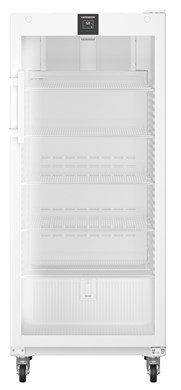 Liebherr HMFvh 5511 pharmaceutical refridgerator, +5 °C, 435 L, fan-assisted cooling, compliant with DIN 13277, glass door