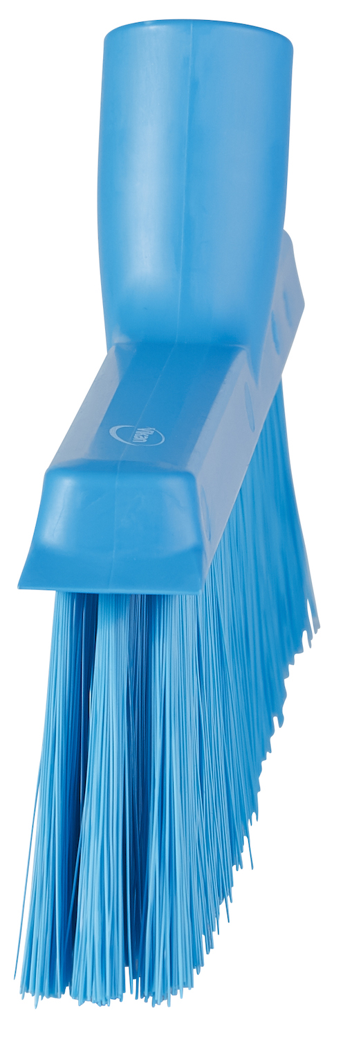 Vikan Dustpan Broom with Angled Thread, 250 mm, Medium, Blue