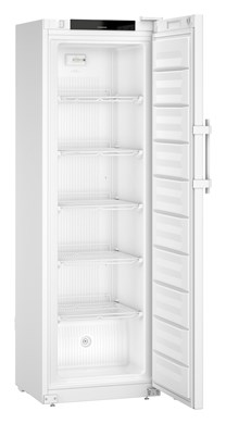 Liebherr SFFsg 4001 laboratory freezer, −9 °C to −30 °C, 316 L, (mm) 597 x 654 x 1884, plastic inner liner, steel door Liebherr SFFsg 4001 laboratory freezer, −9 °C to −30 °C, 316 L, (mm) 597 x 654 x 1884, plastic inner liner, steel door