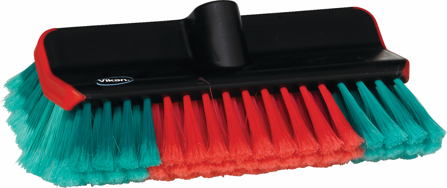 Washing Brush, waterfed, High/Low, 280 mm, Soft/split, Black