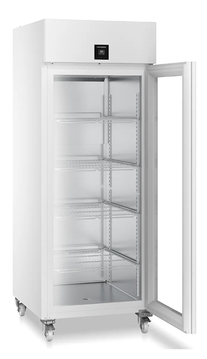 Liebherr SRPvh 8411 laboratory refrigerator, 0 °C ... +16 °C, 702 L, DIN 13277 compliant, stainless steel inner liner, glass door Liebherr SRPvh 8411 laboratory refrigerator, 0 °C ... +16 °C, 702 L, DIN 13277 compliant, stainless steel inner liner, glass door