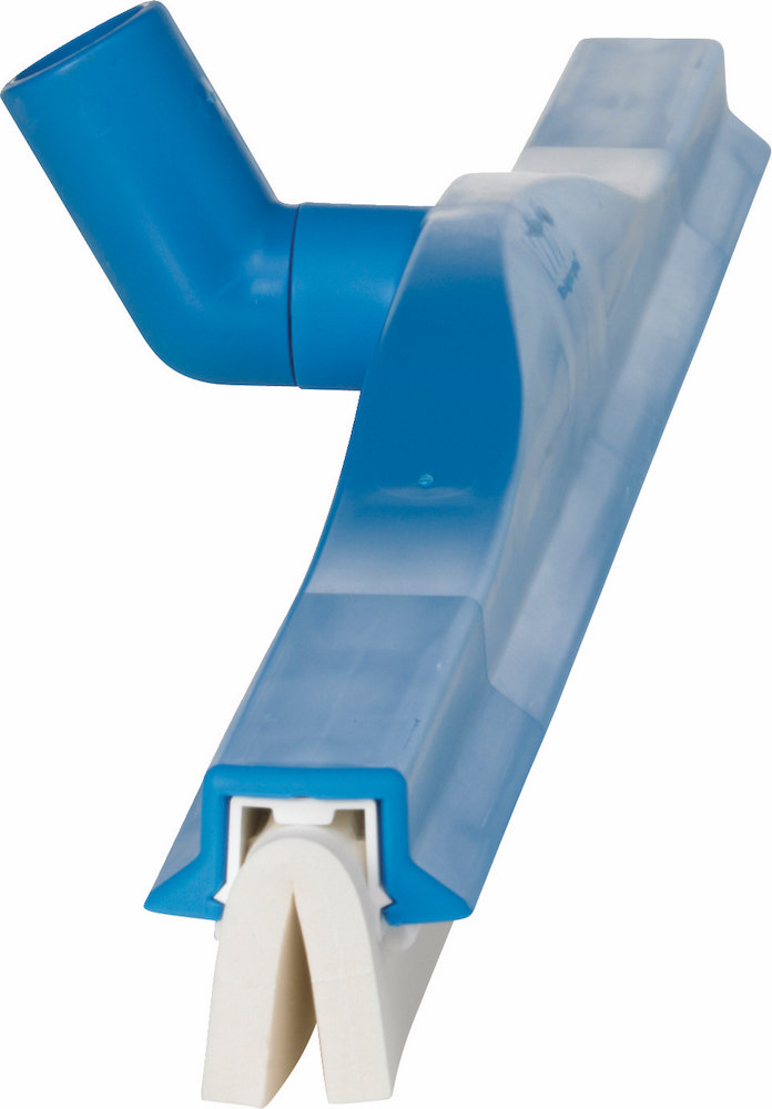 Revolving Neck Floor squeegee w/Replacement Cassette, 600 mm, , Blue