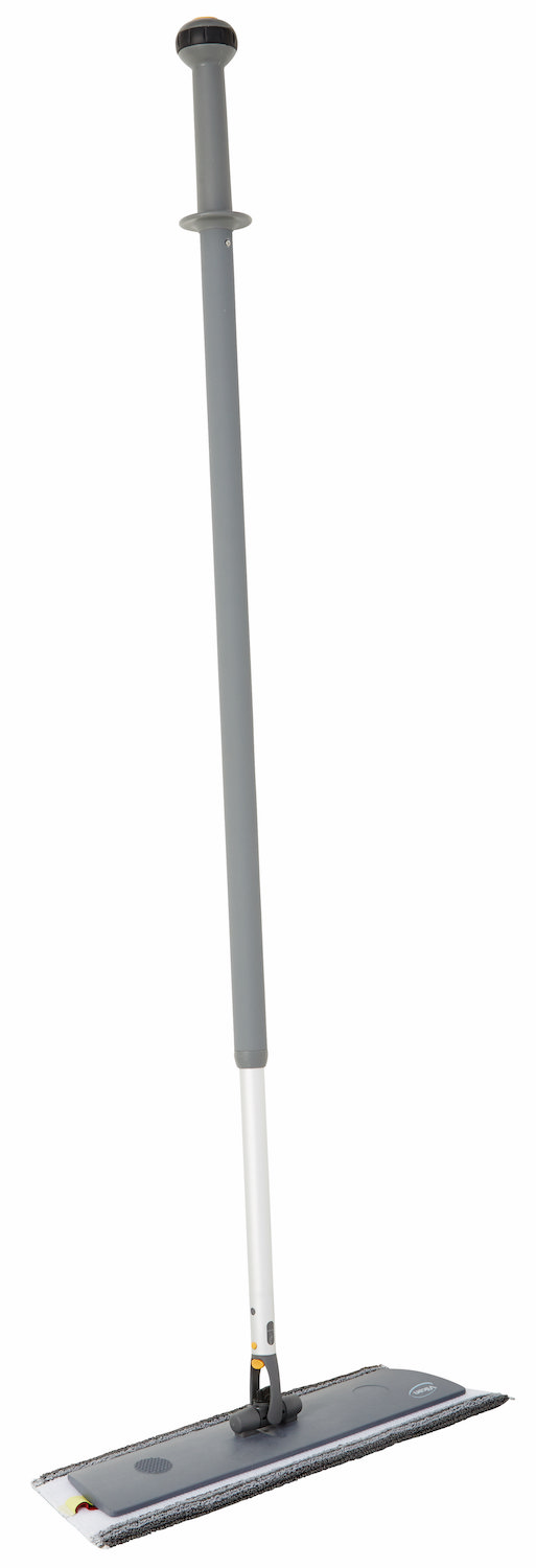 Vikan DampDry 31 microfiber mop, Hook & loop, 40 cm, Grey