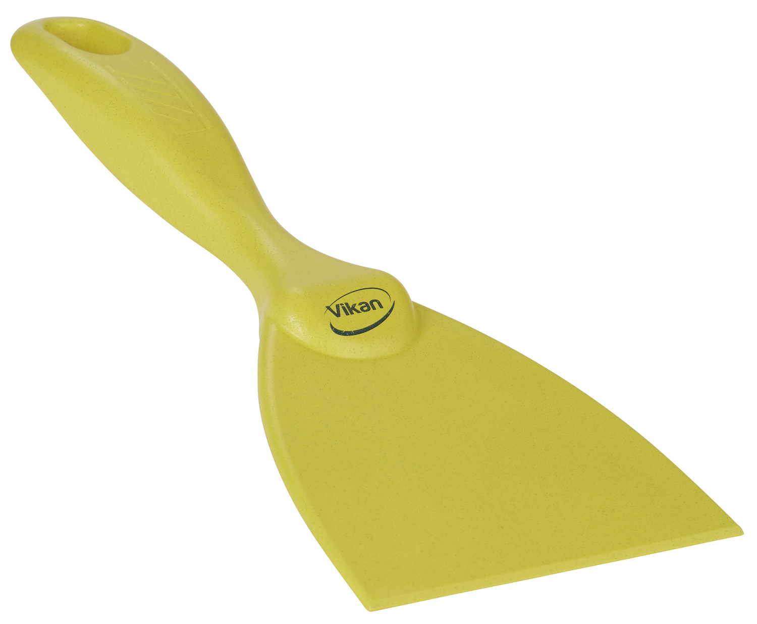 Vikan Hand Scraper, Metal Detectable, 102 mm, Yellow