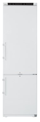 Liebherr LCv 4010 laboratory fridge-freezer combination, +3 °C ... +16 °C / −9 °C ... −30 °C, 240 L / 105 L, Comfort electronic controller, plastic inner, steel door