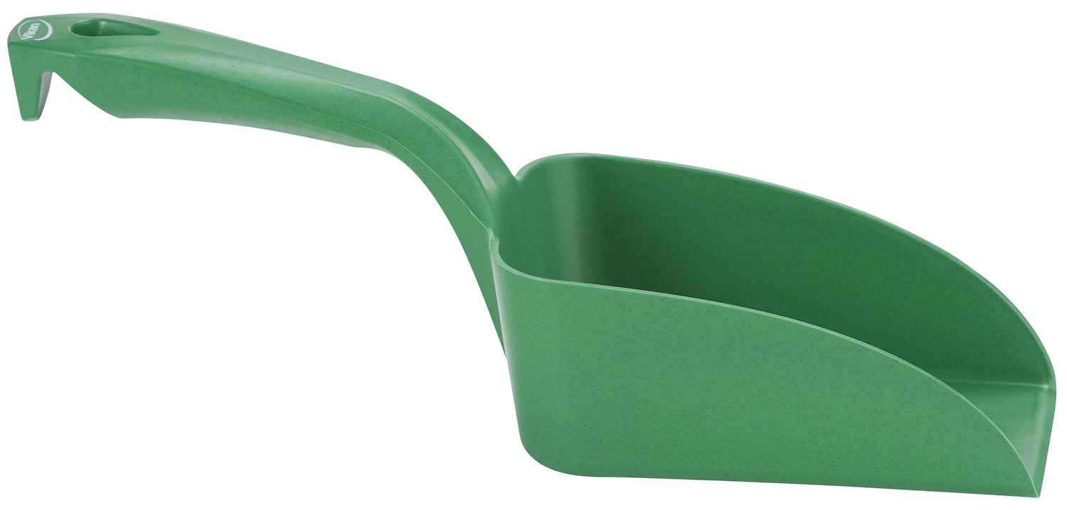 Vikan Hand Scoop, Metal Detectable, 0.5 Litre, Green