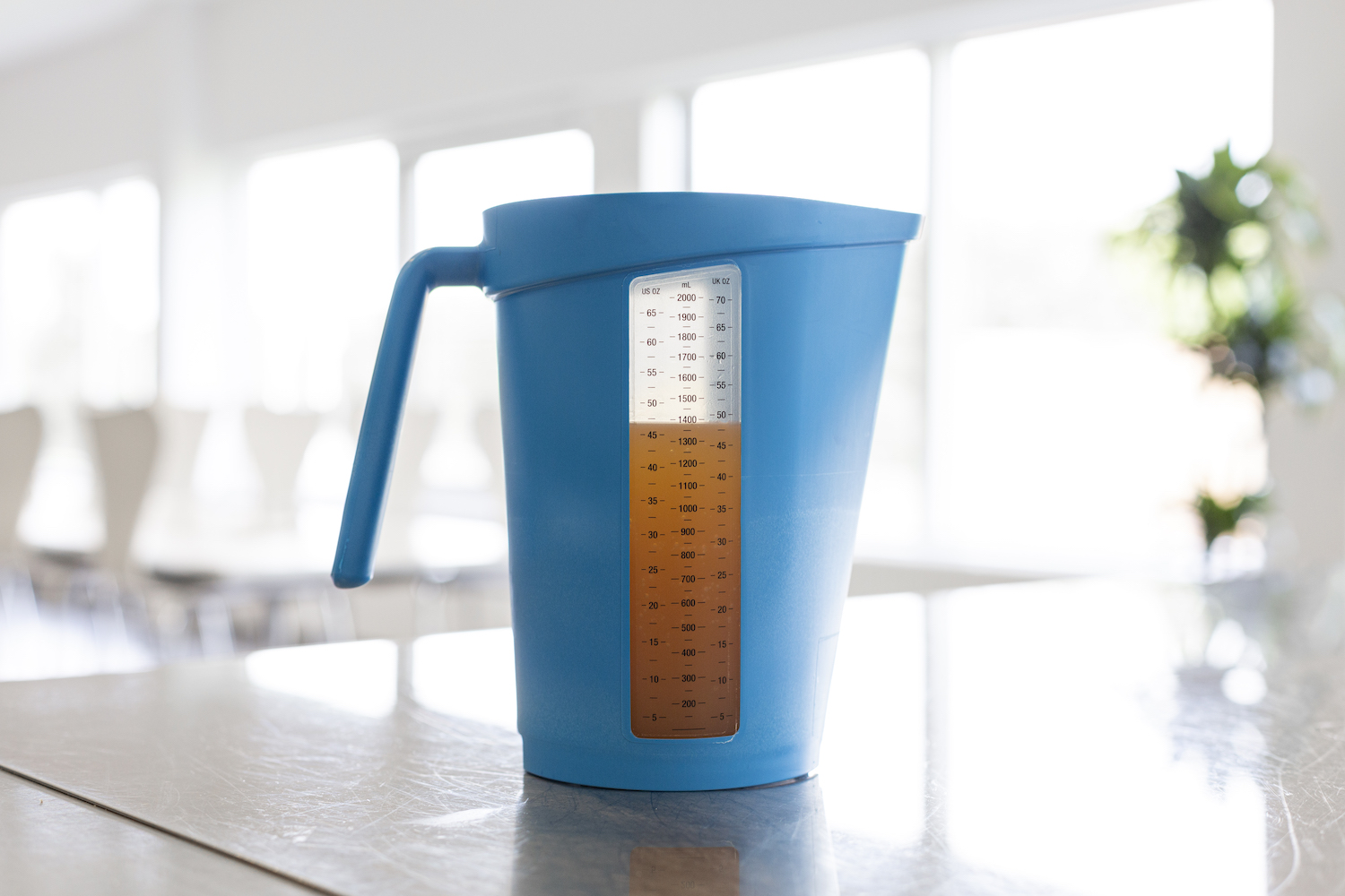 Measuring jug, 2 litre, , Blue